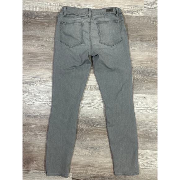 Paige Verdugo Ankle skinny stretch Jeans in Dove gray size women’s 30 - Picture 5 of 8